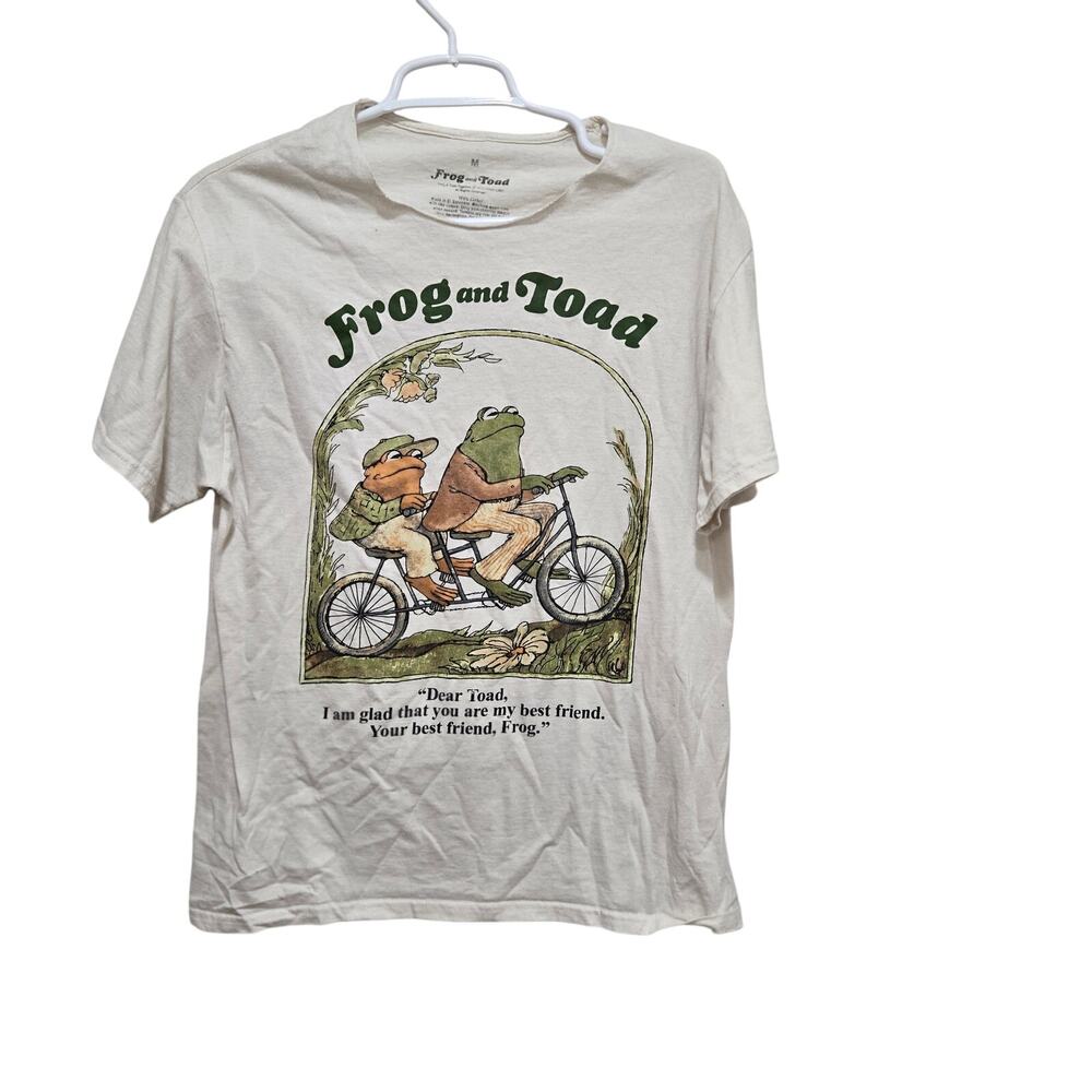 Frog and Toad Together Bicycle Graphic Tee Medium